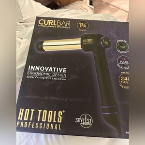 24K Gold CURLBAR, New in box